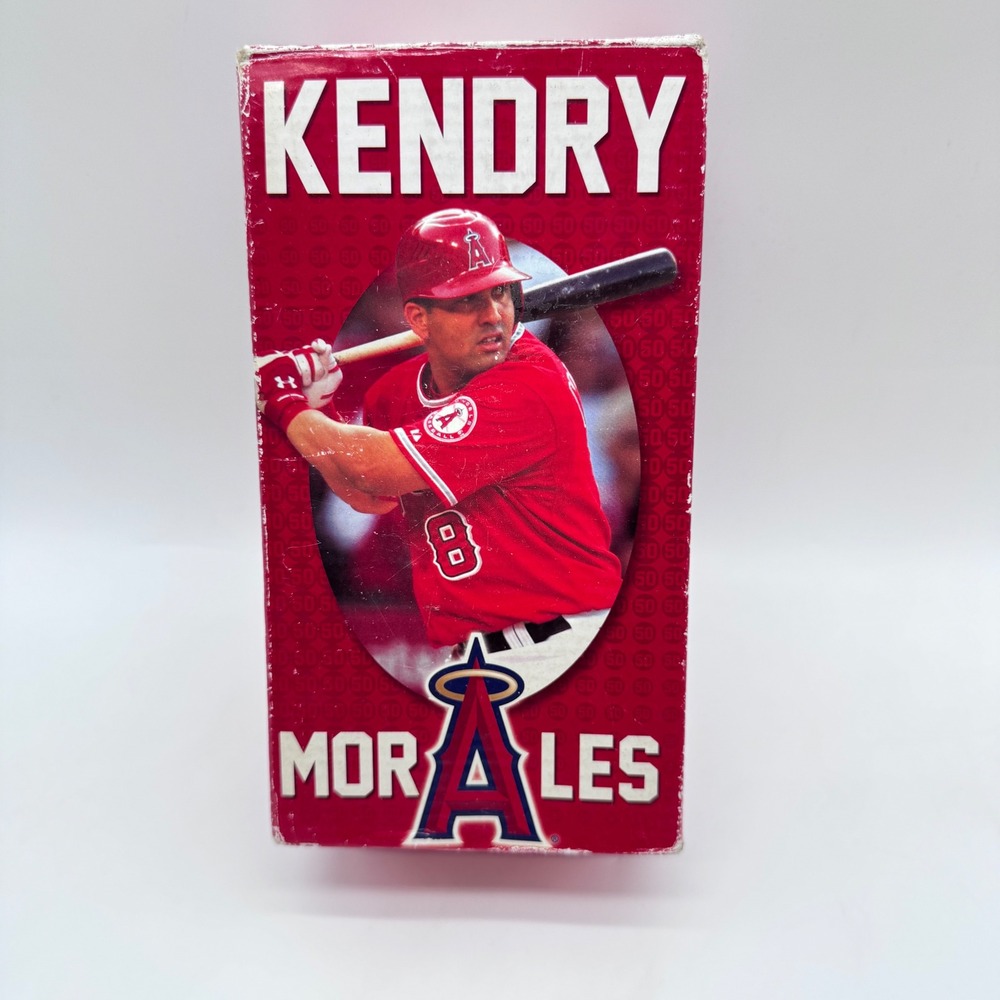 2011 Kendry Morales Kloanz Bobblehead Red Los Angeles Angels 50th Anniversar